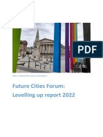 Future Cities Forum REPORT LEVELLING UP 2022