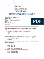 Questionnaire Survey