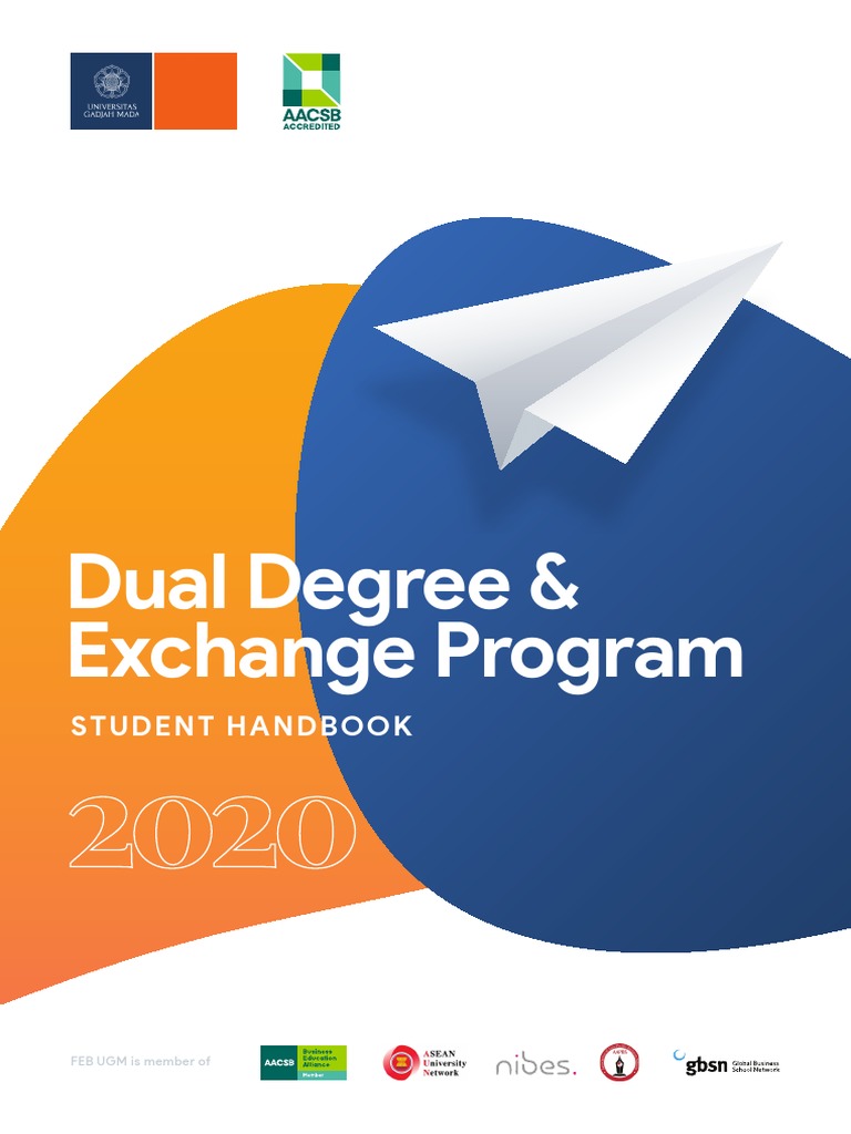 Dual Degree Exchange Program Student Handbook FEB UGM | PDF | Economics ...