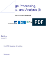 Gaussian Smoothing Techniques for Image Processing and Analysis