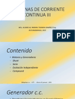 Máquinas de Corriente Continua Iii