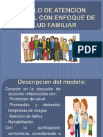 Modelo de Atencion Integral Con Enfoque de Salud Familiar