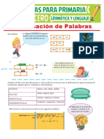 Acentuación de Palabras para Tercer Grado de Primaria