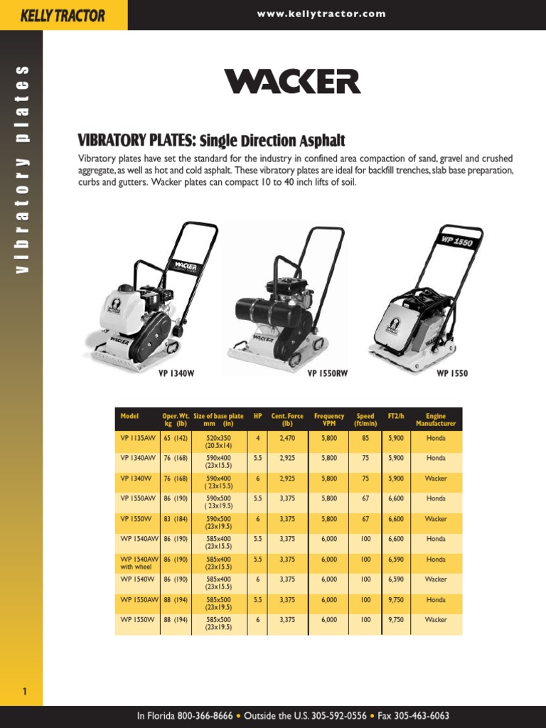 Wacker | PDF | Electric Motor | Electric Generator