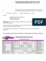 Programacion Academica Cbs Trimestre 22 Otono