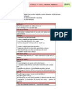 Plano alimentar para paciente bariátrico