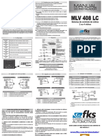 MLV 408 LC: Sistema de Controle de Vidros 2 Ou 4 Vidros