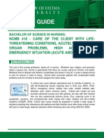 00 Course Guide NCMA418