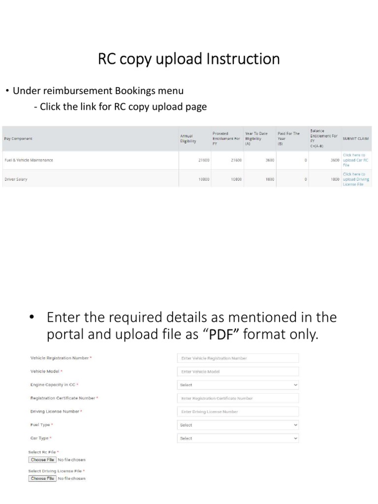 RC Document Upload Instructions | PDF | Business | Computers