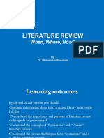 Chapter 3 Literature Review