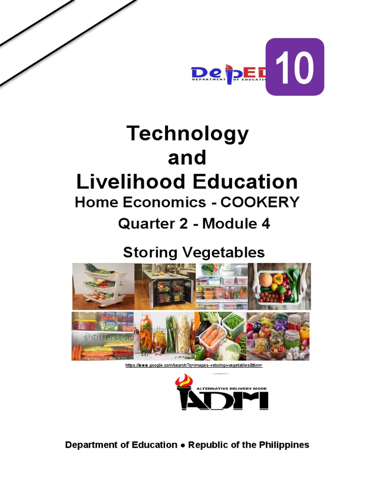 Tle10 He Cookery q2 Mod4 Storingvegetabledishes v3 (62 Pages) | PDF ...