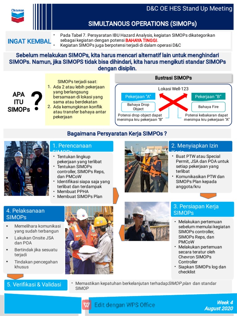 2020 08 W4 - SIMOPs | PDF