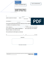 Carta de No Sanción Por Comisión de Orden y de No Baja Como Consejero Estatal o Nacional CONSEJEROS