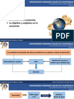 Generalidades de La Economía