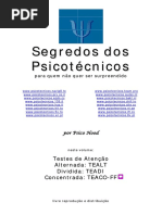 (Manual) Testes de Atenção (Tealt, Teadi, Teaco-Ff) | PDF | Psicologia ...