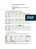 Datos Climatologicos Por Grupos