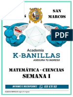 Boletin - Semana I - Matematicas - Ciencias