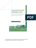 Los Hechos Del Proceso Civil.