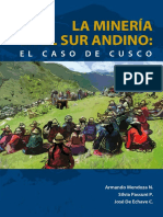 La Minería en El Sur Andino Cusco
