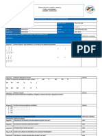 Examen Quimestral Matemática