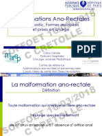 Malformations Anorectales