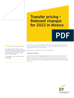 Transfer Pricing Relevant Changes For 2022 in Mexico 1664516217