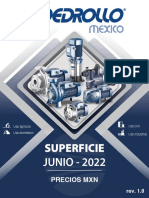 Precios MXN de electrobombas agrícolas, civiles, industriales y domésticas