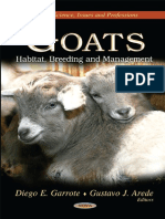 Goats. Habitat, Breeding & Management (Diego E. Garrote & Gustavo J. Arede)