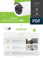 Data Sheet Camera Infravermelho Bullet Plastica 720p Serie Orion GS0020