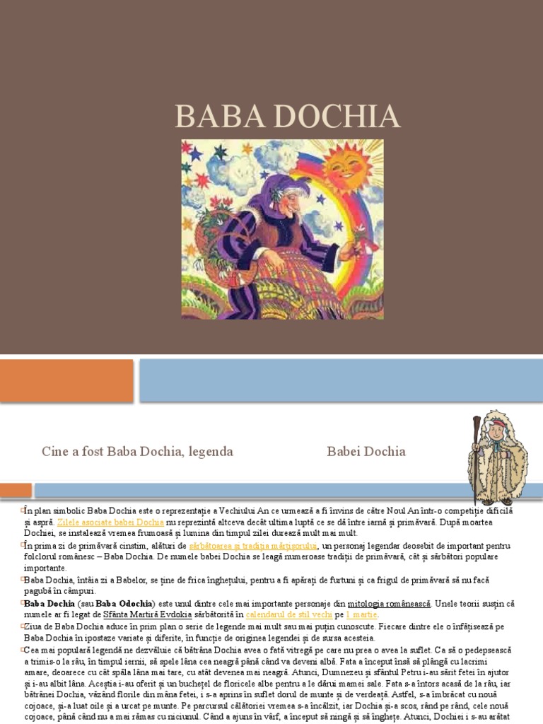 Baba Dochia | PDF