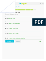 1.9 - Números de 0 A 100 - Exercícios