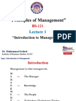 Principles of Management