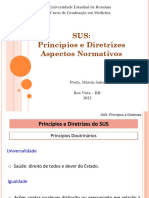 Aula 1 SUS Princípios, Diretrizes e Aspectos Normativos PARTE 1