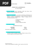 Introduccion A La Epistemologia