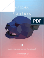 Máscara Pantera