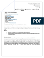 Cálculo de Densidad A Partir de Mediciones Experimentales-Lab de Termo