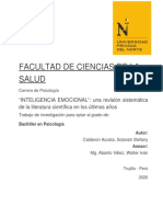 Inteligencia Emocional - Tesis Resultados