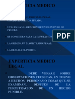 Medicina Legal Experticia Medico Legal