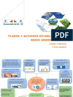 Planes y Acciones Establecidos en Medio Ambiente y SST