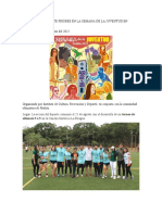 Torneo de Ultimate Frisbee en La Semana de La Juventud en Pitalito Huila