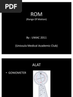 Download ROM Range Of Motion by Annisa Rahim SN59935123 doc pdf
