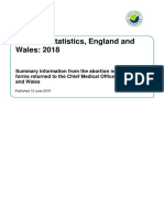 Abortion Statistics England and Wales 2018 1