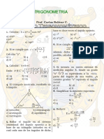 Trigonometría Tema 1 Repaso 9 Febrero