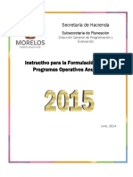 Formulación POA 2014-2015