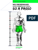 Como Desenhar a Proporção Correta Do Corpo Passo a Passo_Diy Comic Oficial