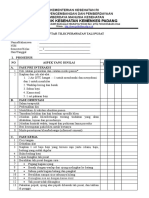 Daftar Tilik Perawatan Tali Pusat