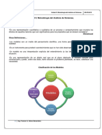 Unidad II. Metodología Del Analisis de Sistemas