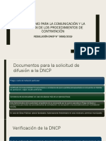 6 - Difusión de Los Procedimientos de Contratación