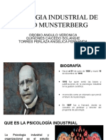 PSICOLOGIA INDUSTRIAL DE HUGO MUNSTERBERG