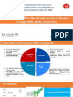 Extension of CPHC in The Remote Corner of Assam Through HWC MMU Boat Clinic